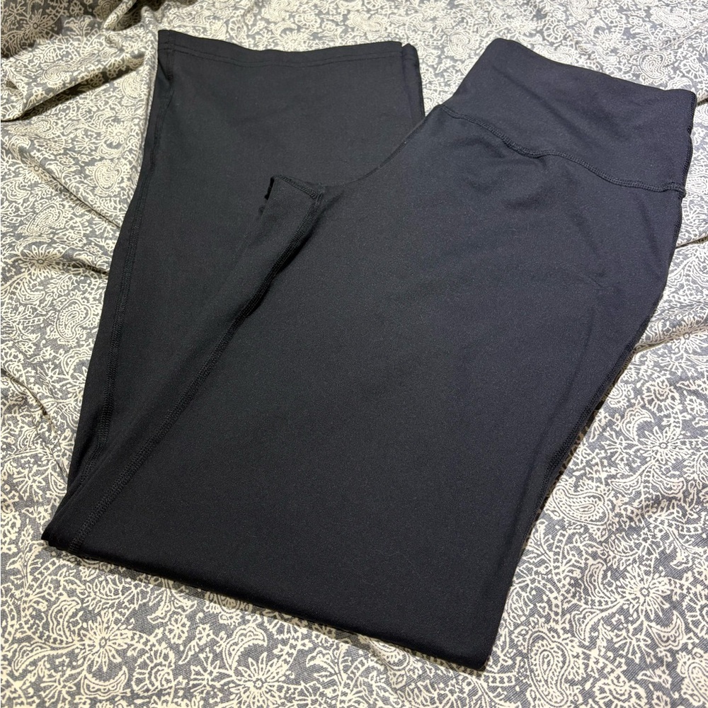 Brooks straight leg active pants small black